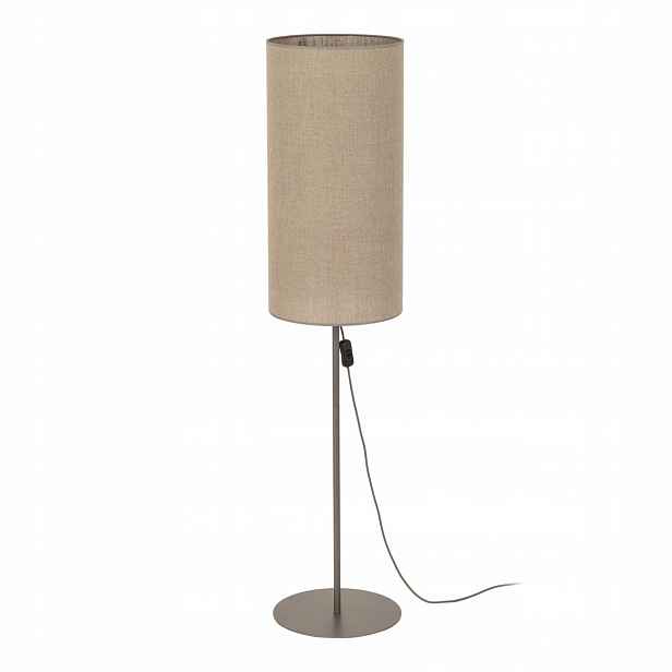 Stojací Lampa Stojící Bronz Fieno Metal Textilní Loft Kancelář Tk Lighting