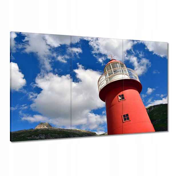 Obrazy 120x80 Červený maják