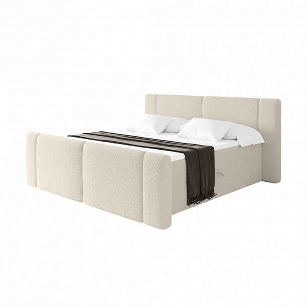 ALTDECOR POSTEL boxspring s matrací H3 - EVON Zanozek - 160x200 cm Béžová