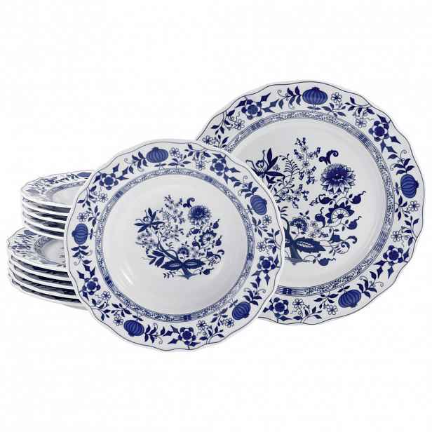 Creatable JÍDELNÍ SOUPRAVA Flora Zwiebelmuster 12dílné