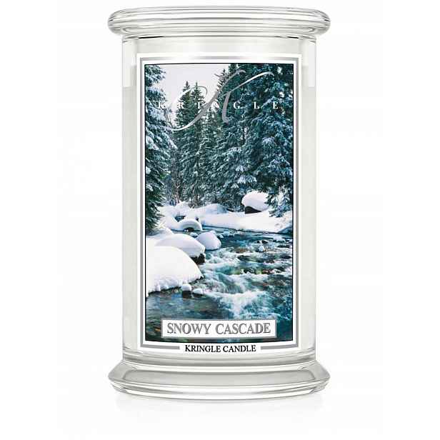 Velká svíčka Snowy Cascade Kringle Candle