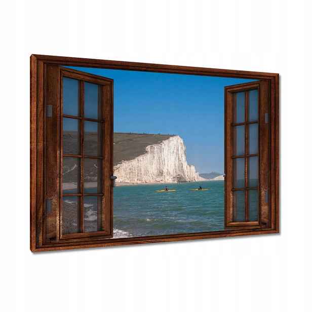 Obrazy 120x80 Bílý útes