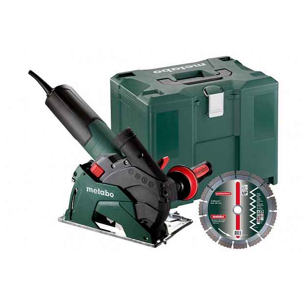 Úhlová Bruska s ochranným krytem W 12-125 Hd Set Ced Metabo 600408500