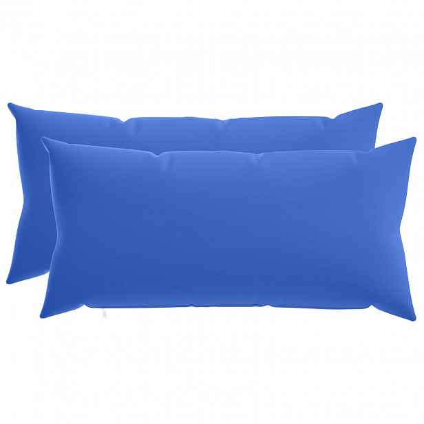 vidaXL Povlak na polštář 2 pcs HEERLEN Královská modrá 40 x 70 cm