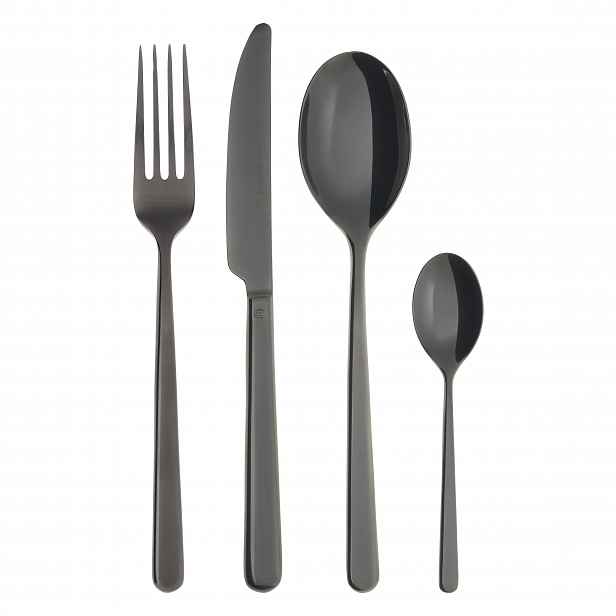 Sambonet sada příborů Linear PVD Black, 24 ks