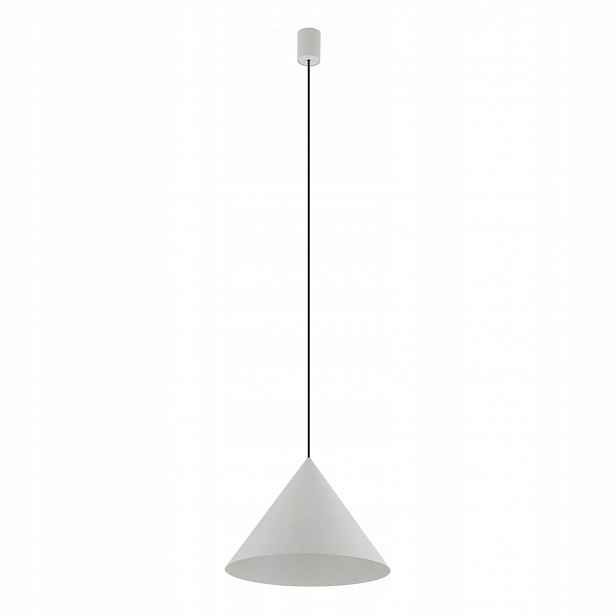Šedá závěsná lampa Zenith s nastavitelnou výškou nad stůl Nowodvorski
