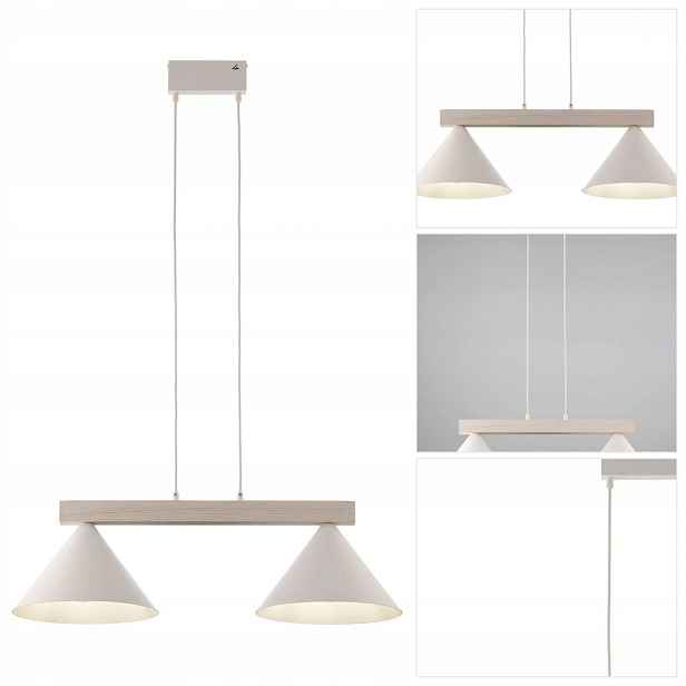 Béžová Deco závěsná nastavitelná měkké světlo v ložnici Sigma Lighting
