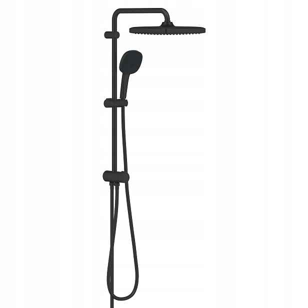 Grohe VitalioComfort 266982431 sprchový set s hlavovou sprchou, černý