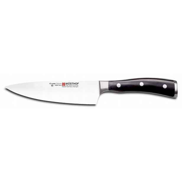 Nůž šéfkuchaře Wüsthof Classic Ikon 16 cm kovaný X50CrMoV15 Solingen