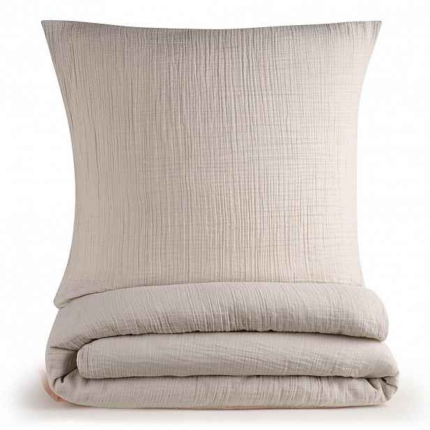 Blumtal POVLEČENÍ mušelín, 100% bavlna, 135/100 cm & 40/80 cm, šedá