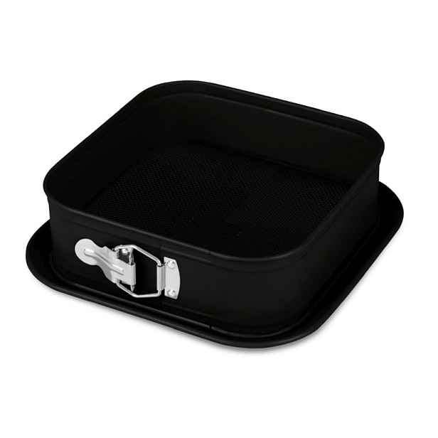 BERLINGERHAUS Forma na dort hranatá s titanovým povrchem 28 x 28 cm Matte Black Collection BH-7890