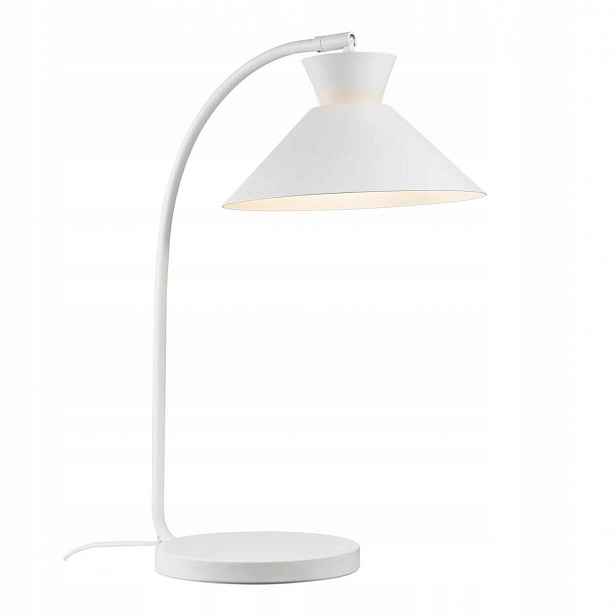 Stolní lampa Dial 1xE27 40W Metal Bílá Nordlux