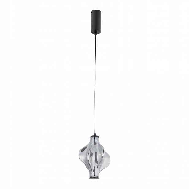 Závěsná lampa Elva černá 1xLED 8W 3000K Stylové Led Osvětlení IP20