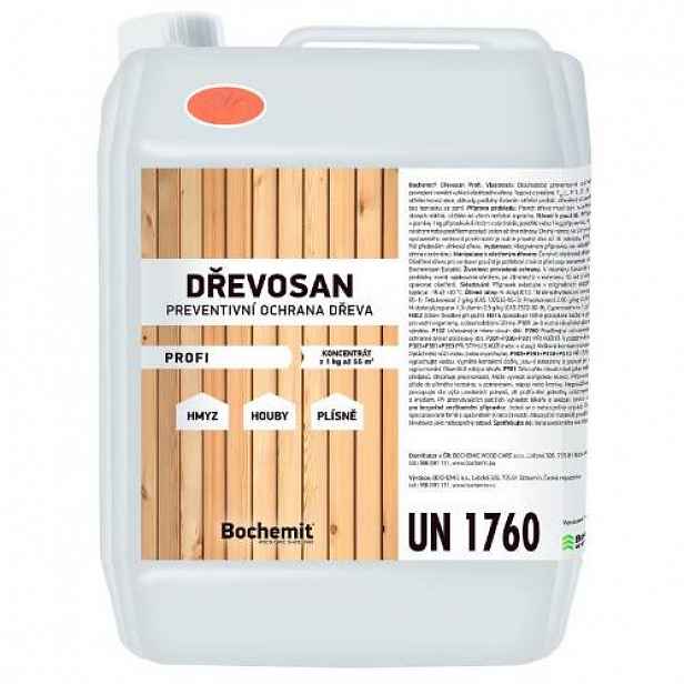 Dřevosan Profi hnědý, 5 kg