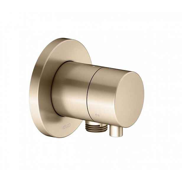 Keuco IXMO Comfort - Přepínací ventil pod omítku, pro 3 spotřebiče, s připojením hadice, kartáčovaný bronz 59548031101