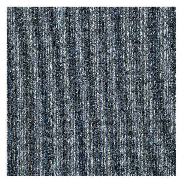 Kobercový čtverec Sonar Lines 4183 modrošedý 50 x 50 cm, chodba / předsíň, Balta