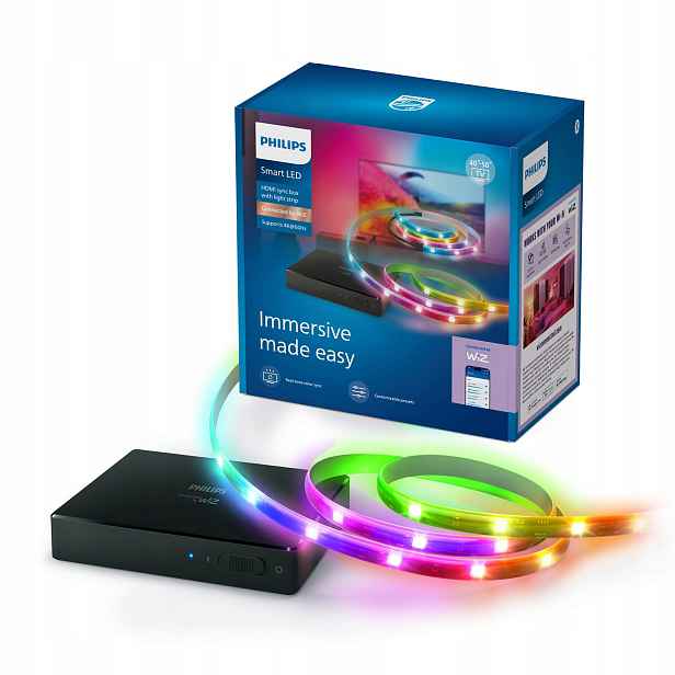 Led pásek Rgbic Sync Box pro Tv 40 50 Hdmi WiFi Philips Smart