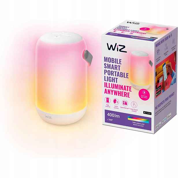 Stolní lampa Noční Led Inteligentní přenosná Cct Rgb Smart WiFi WiZ