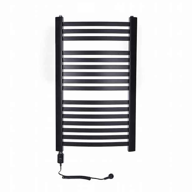 Koupelnový radiátor Vinolli Caro elektrický 900 W černý 95 x 58 cm
