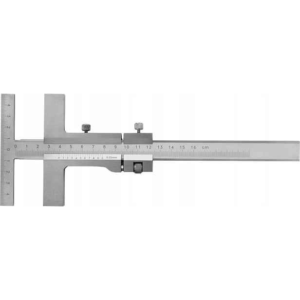 Traťové posuvné měřítko s regulací 160 mm Fortis