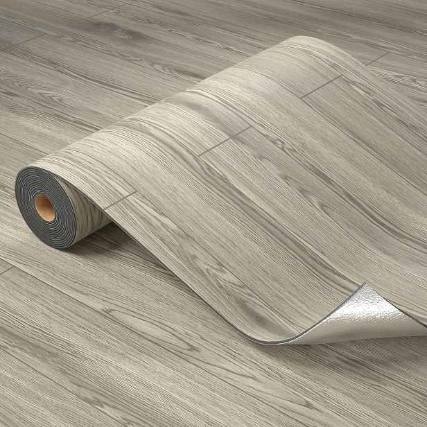 TEMU 3D Luxusní Retro Dekorativní Samolepky na Podlahu s Texturou Dřeva, Protiskluzové, Odolné Vinylové Tapety, Odstranitelné Kuchyňské Vodotěsné