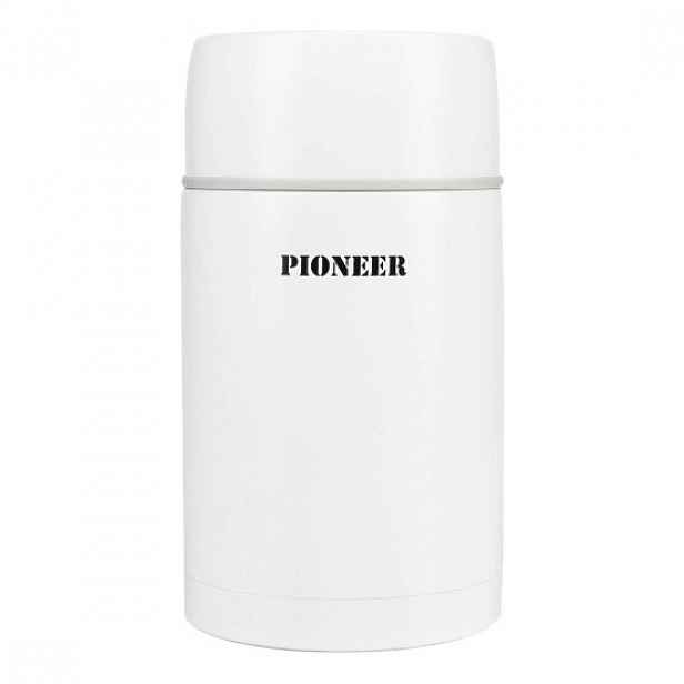 Termoizolační nádoba "Pioneer" na polévku, 1 l, Bílá - Grunwerg