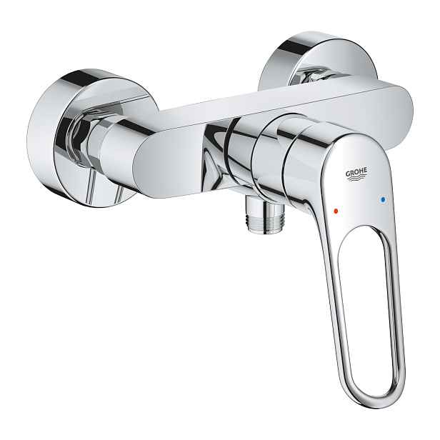 Baterie sprchová nástěnná Grohe Eurosmart 150 mm chrom 25242003