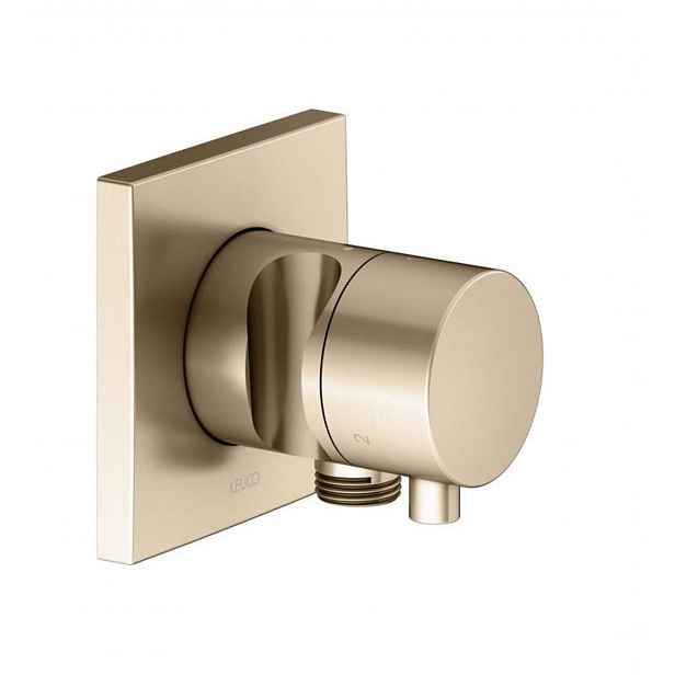Keuco IXMO Comfort - Přepínací ventil pod omítku, pro 3 spotřebiče, s připojením a držákem sprchy, kartáčovaný bronz 59548031202