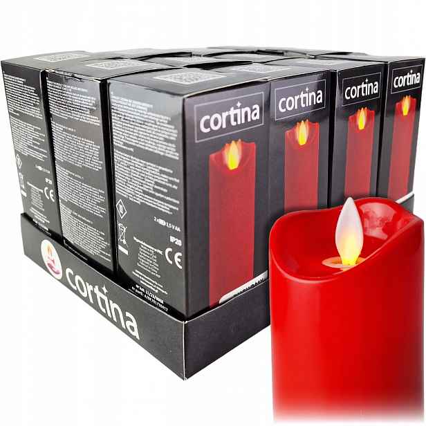 Led Svíčka 12 Ks Náplň Do Hřbitovné Svíčky Pohyblivý Plamen Na Baterie Svíčka 12,5