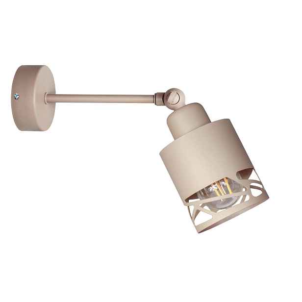 Nástěnná nástěnná lampa Luna béžová stropní svítidla nástěnná svítidla loftový kloub