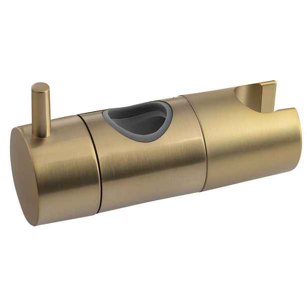 Sapho Držák pro sprchovou tyč 23mm, ABS/zlato mat