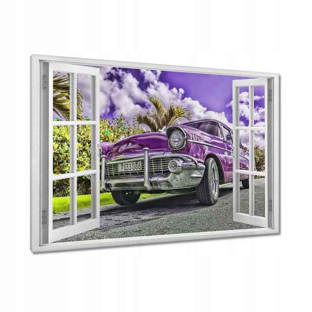 Obrazy 120x80 Fialový Chevrolet