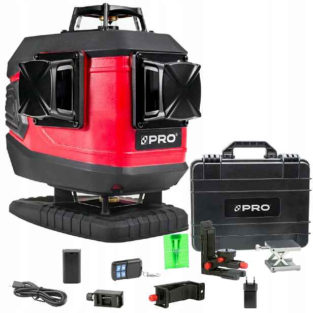 Laser Vícelinkový Pro LK-4DB Modrý 30 m Set L1-122 Pro