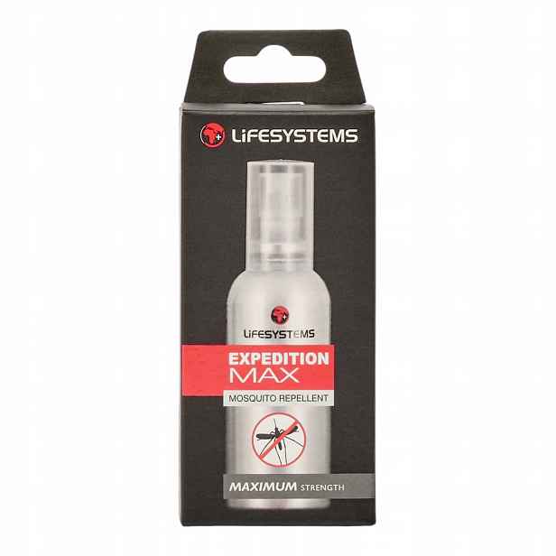 Lifesystems Expedition Max sprej odpuzující komáry, mouchy 50% Deet 100 ml