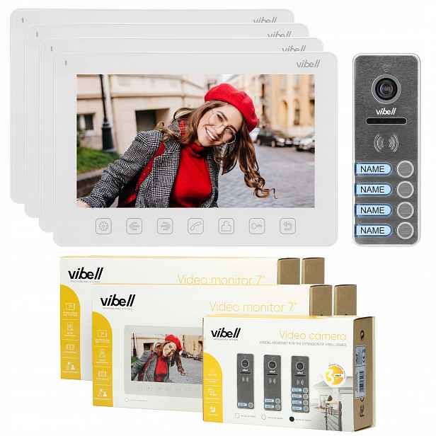 Orno Sada videotelefonů 7' Bezsluchátkový noveo