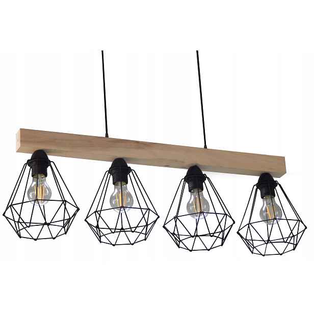 Stropní Svítidlo Do Obývacího Pokoje Nad Stůl Dřevěná Pro Led Altán E27 Závěsná