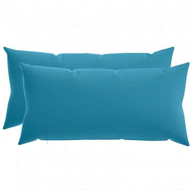 vidaXL Povlak na polštář 2 pcs HEERLEN Světle modrá 40 x 70 cm