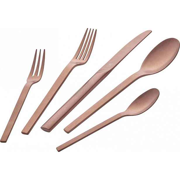Zwilling Minimale 60-dílná sada matných příborů růžové zlato