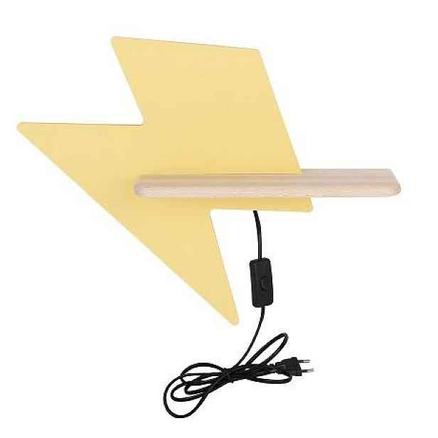 Dětská nástěnná policová lampa LED 4W Lightning