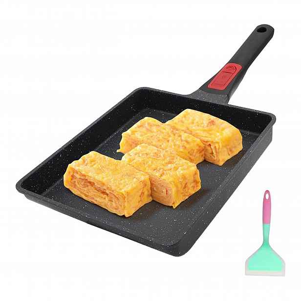 Pánev na omelety Tamagoyaki antiadhezivní japonská indukční 23x21 cm