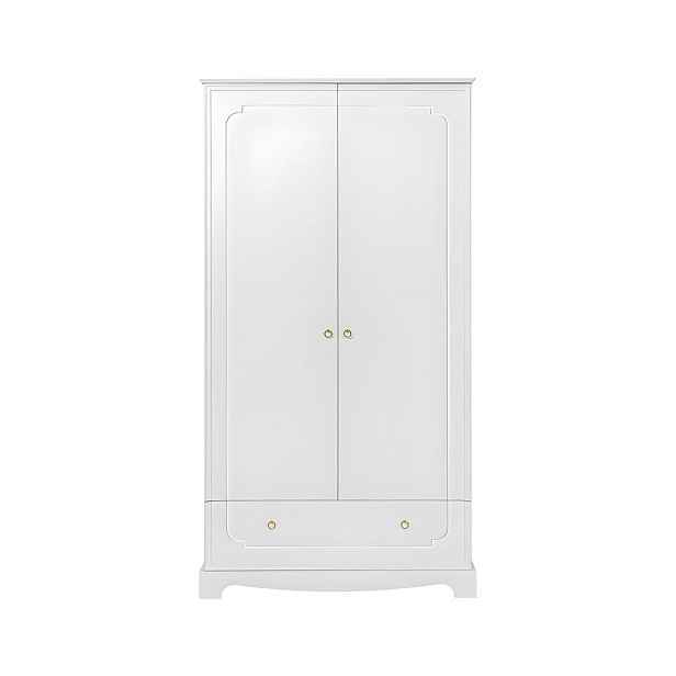 RAUMHIRSCH FURNITURE DĚTSKÁ SKŘÍŇ Royal, 2dveřová – ideální do dětského pokoje Bílá