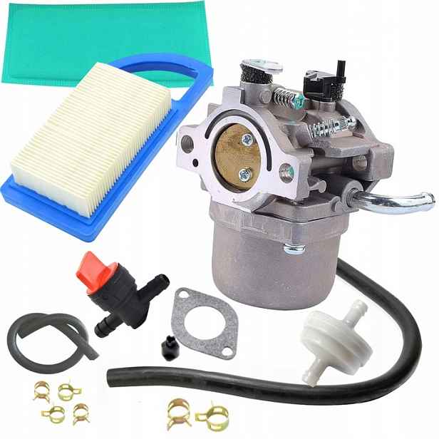 Sada Karburátoru Pro Briggs Intek Powerbuilt 10,5-13,5 Hp 590399 799728 Filtr L