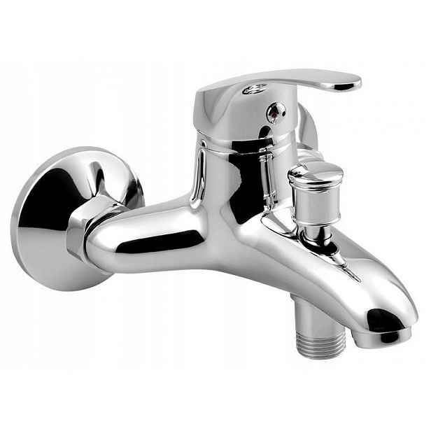 Sapho Aqualine 35 vanová nástěnná baterie, rozteč 100 mm, chrom 52158