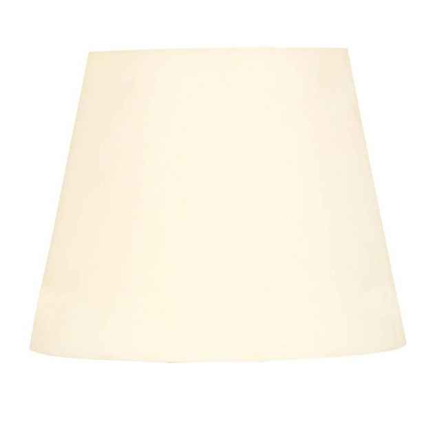Béžové skleněné stínidlo 15,5x19cm pro stojací lampu Tango