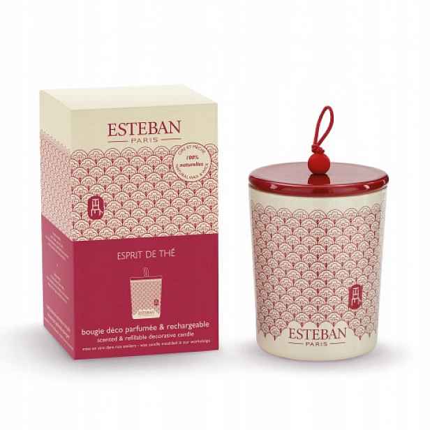 Esteban Tea Spirit Dekorativní vonná svíčka 180 g
