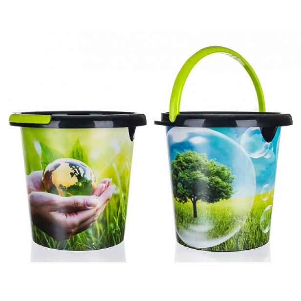 Kbelík Eco 10 l, mix dekorů