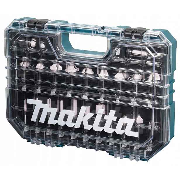 Makita D-78318 Sada Univerzálních Fréz 6 mm 22 ks Univerzální Frézy