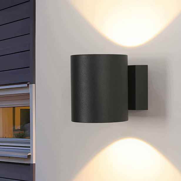 Venkovní Led nástěnné svítidlo moderní černé 14W 3000K IP65