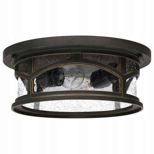 Venkovní stropní svítidlo Quoizel Marblehead E27 60W IP44 hnědá