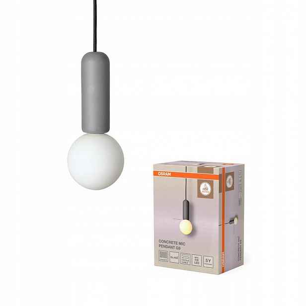 Závěsná stropní lampa G9 Dekorativní šedá Decor Osram